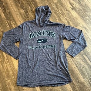 Nike women’s pullover hoodie, Maine Black Bears, size M
